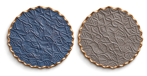 Colores reservados: azul y gris